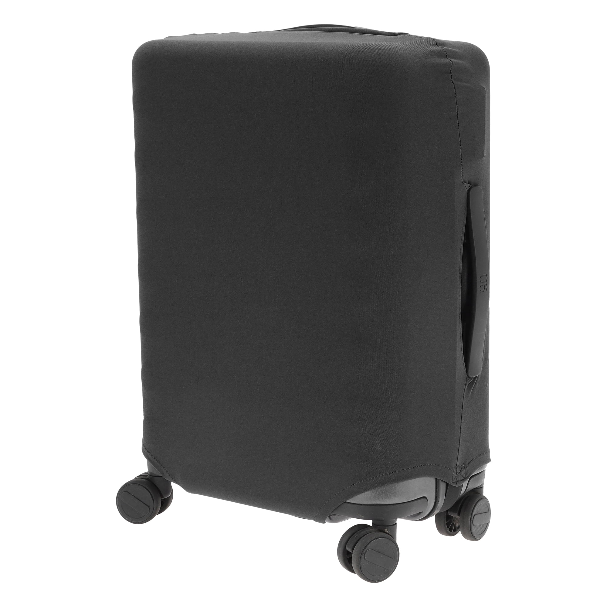 Unique Bargains Luggage Cover Protector Travel Suitcase Protector Black Black L