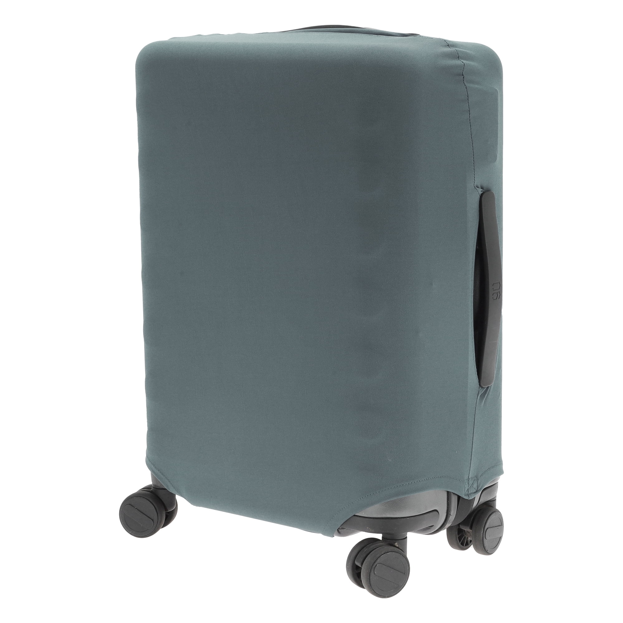 Unique Bargains Luggage Cover Protector Travel Suitcase Protector Black Grey M