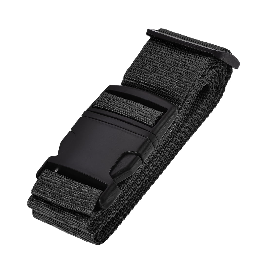 Unique Bargains Luggage Straps Suitcase Belts with Buckle Label PP