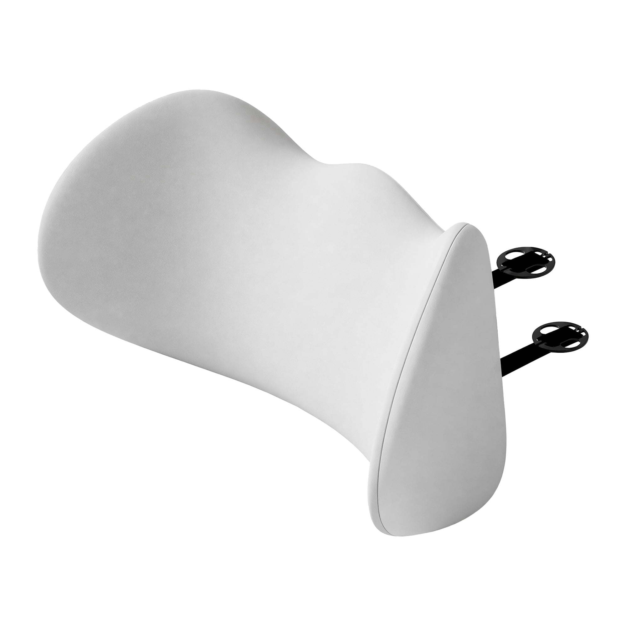 Unique Bargains Lumbar Support Pillow Back Support Light Gray 17.3" x 4.3" x 7.5"