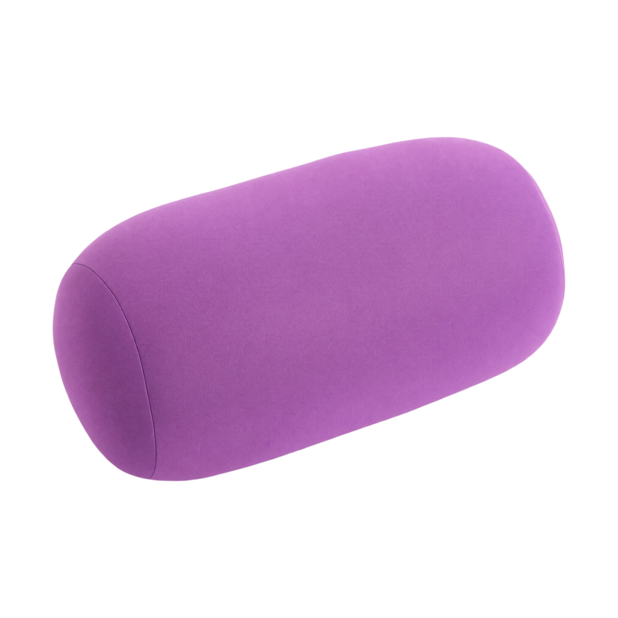 Unique Bargains Lumbar Support Pillow Foam Particle Back Support Purple 11.8" x 6.3"