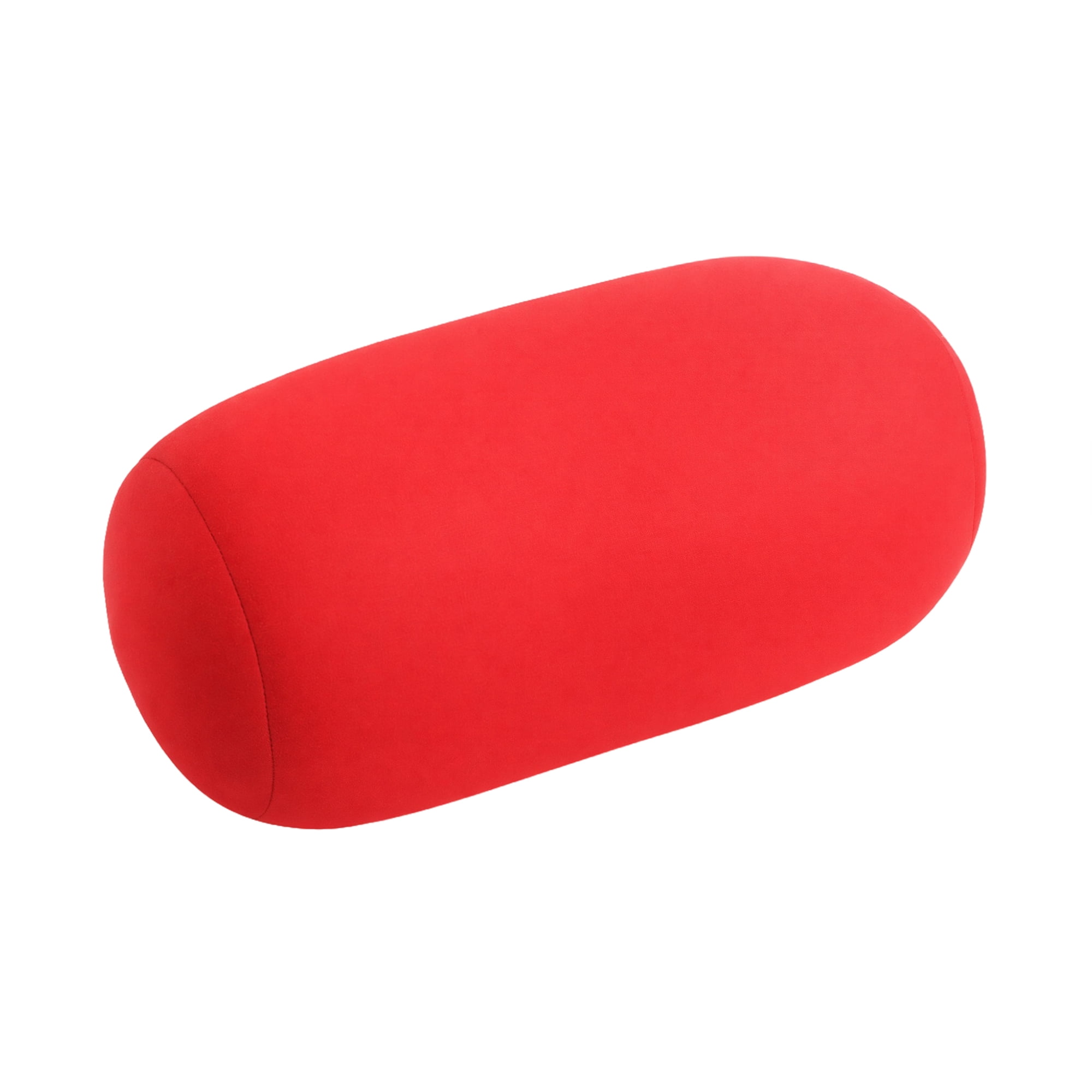Unique Bargains Lumbar Support Pillow Foam Particle Back Support Red 11.8" x 6.3"