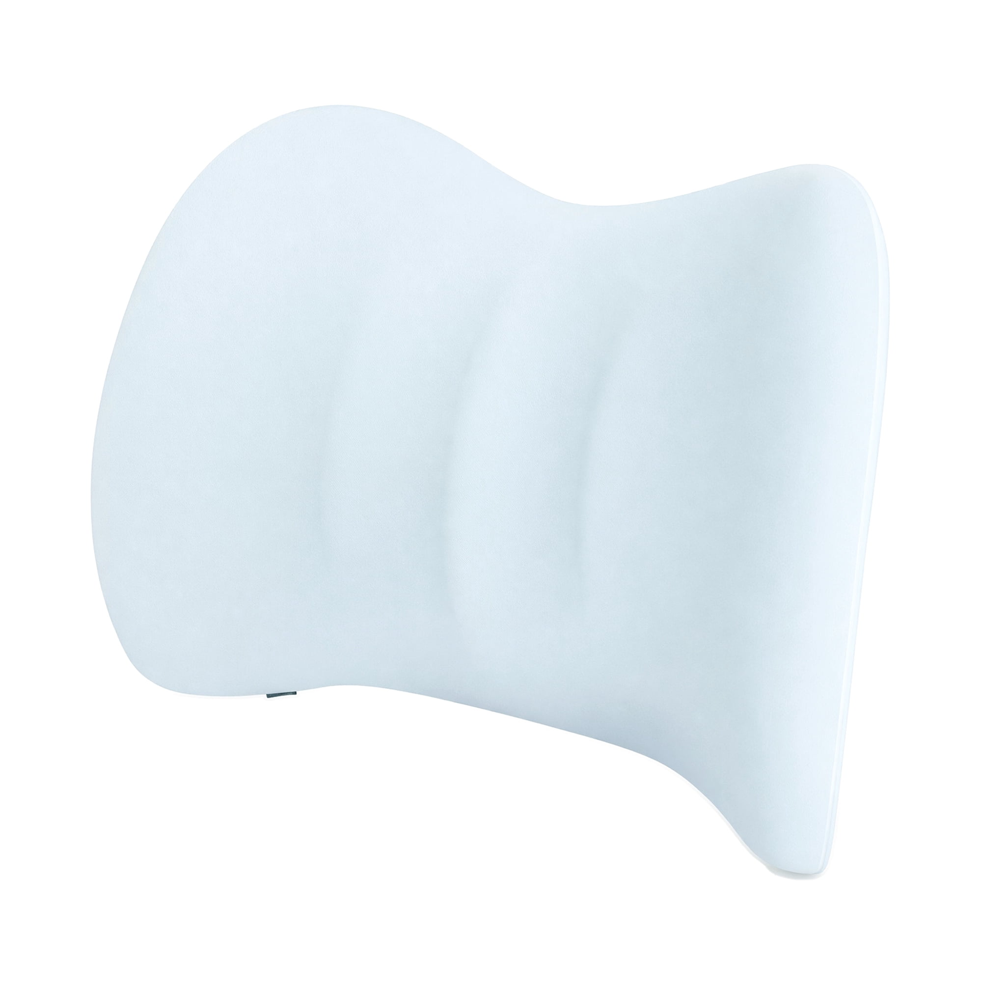 Unique Bargains Lumbar Support Pillow Memory Foam Back Support Blue 16.5" x 3.9" x 12.2"