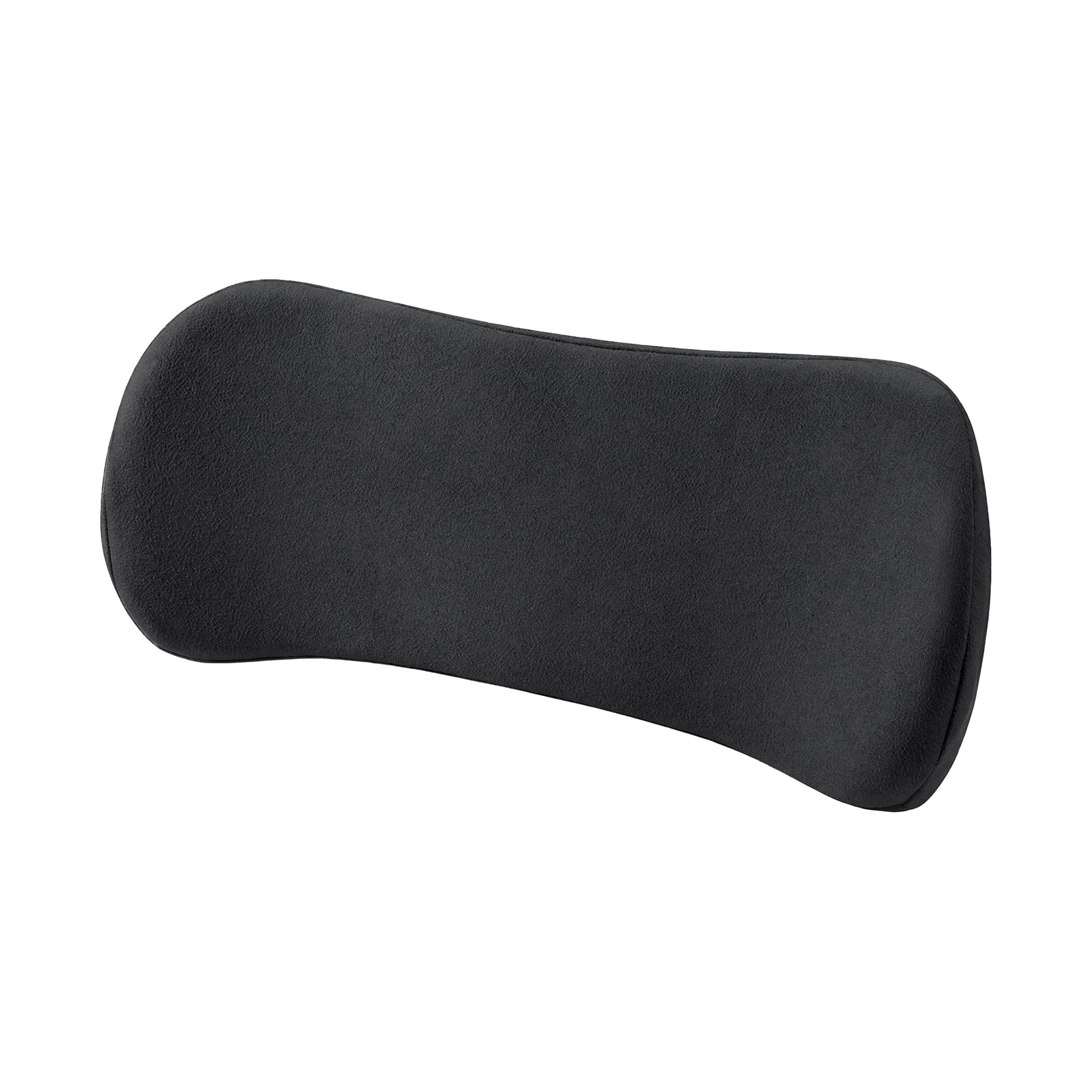 Unique Bargains Lumbar Support Pillow for Back Support Black 14.2" x 6.7"