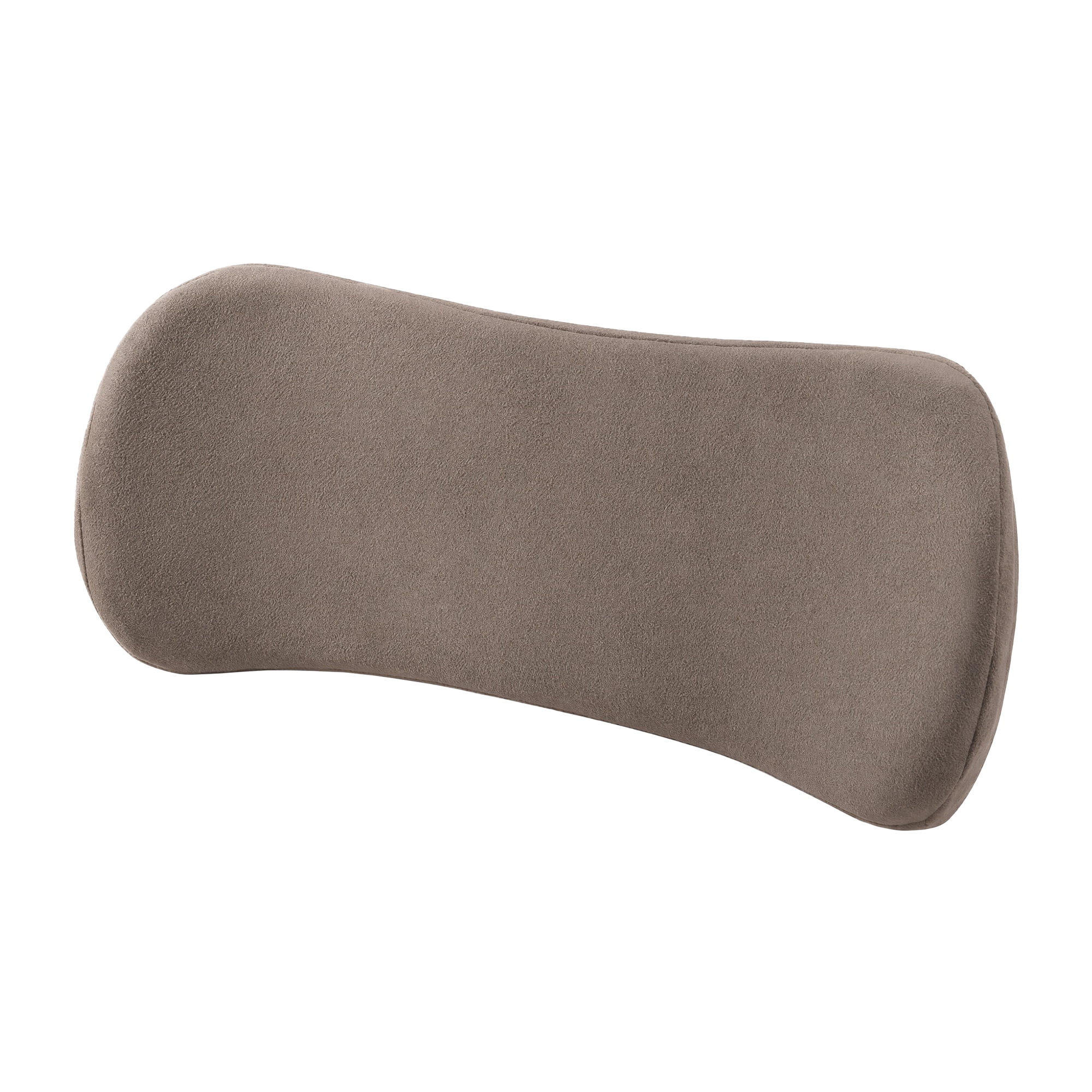 Unique Bargains Lumbar Support Pillow for Back Support Chestnut Brown 14.2" x 6.7"