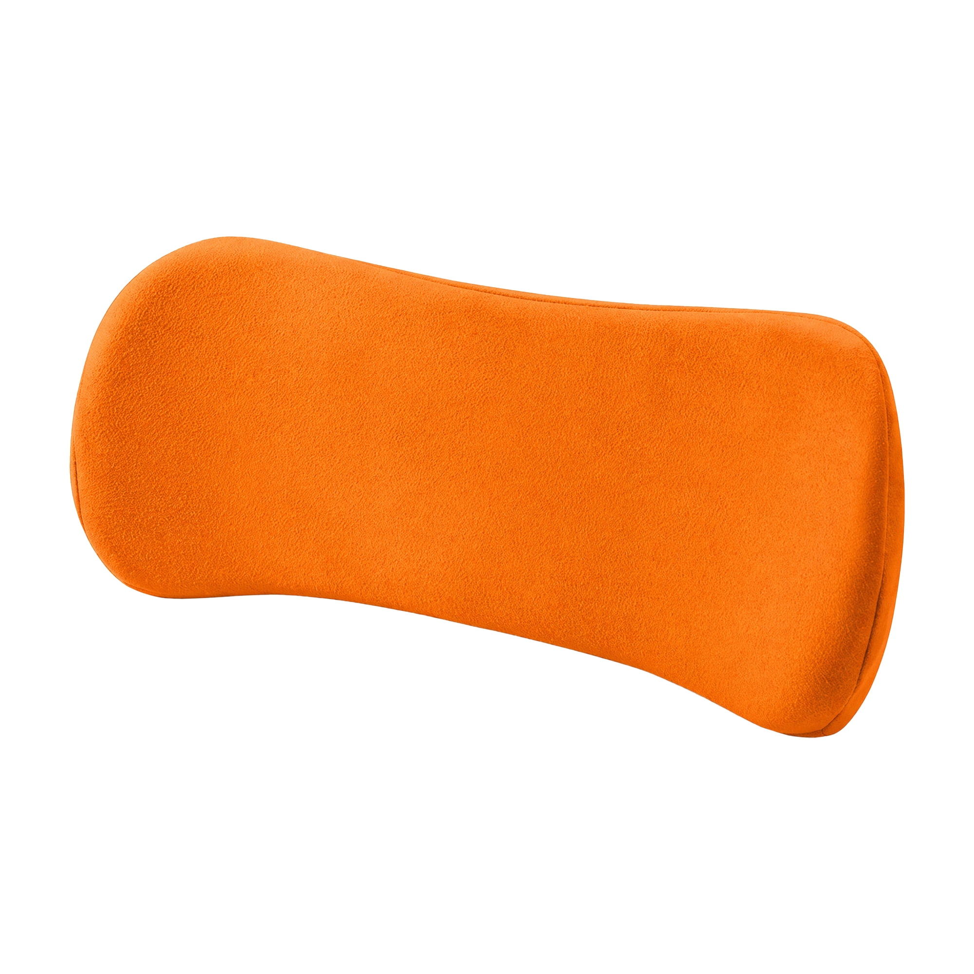 Unique Bargains Lumbar Support Pillow for Back Support Coral Orange 14.2" x 6.7"