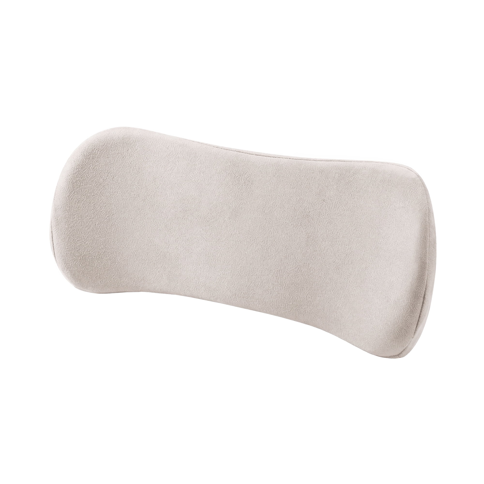 Unique Bargains Lumbar Support Pillow for Back Support Rock Gray 14.2" x 6.7"
