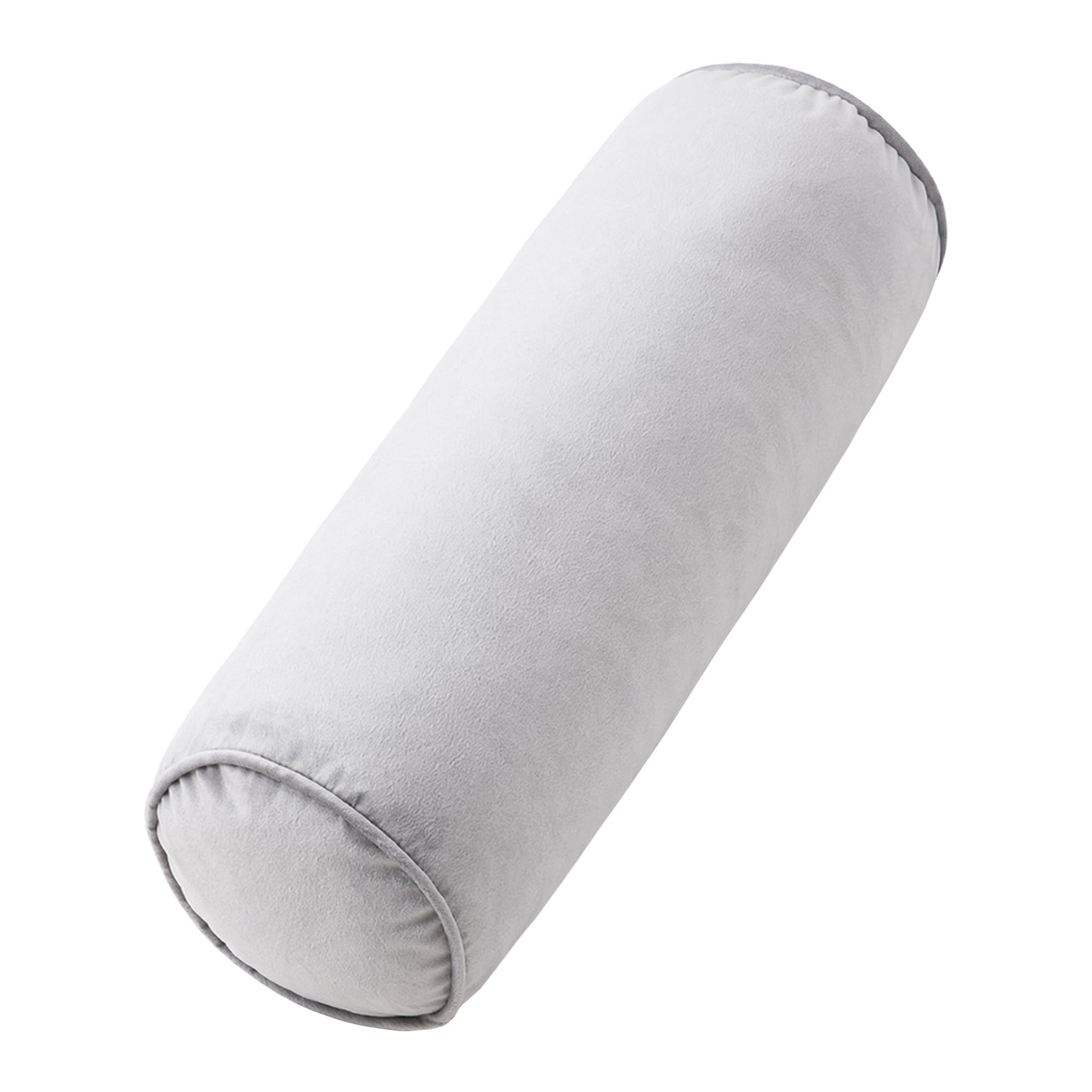 Unique Bargains Lumbar Support Wool Pillow for Back Support Gray 19.7"x6.7"