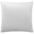 thumbnail image 1 of Unique Bargains Luxury Euro Velvet Square Decorative Throw Pillow Cover, 18" x 18" Pale Gray, 1 of 8