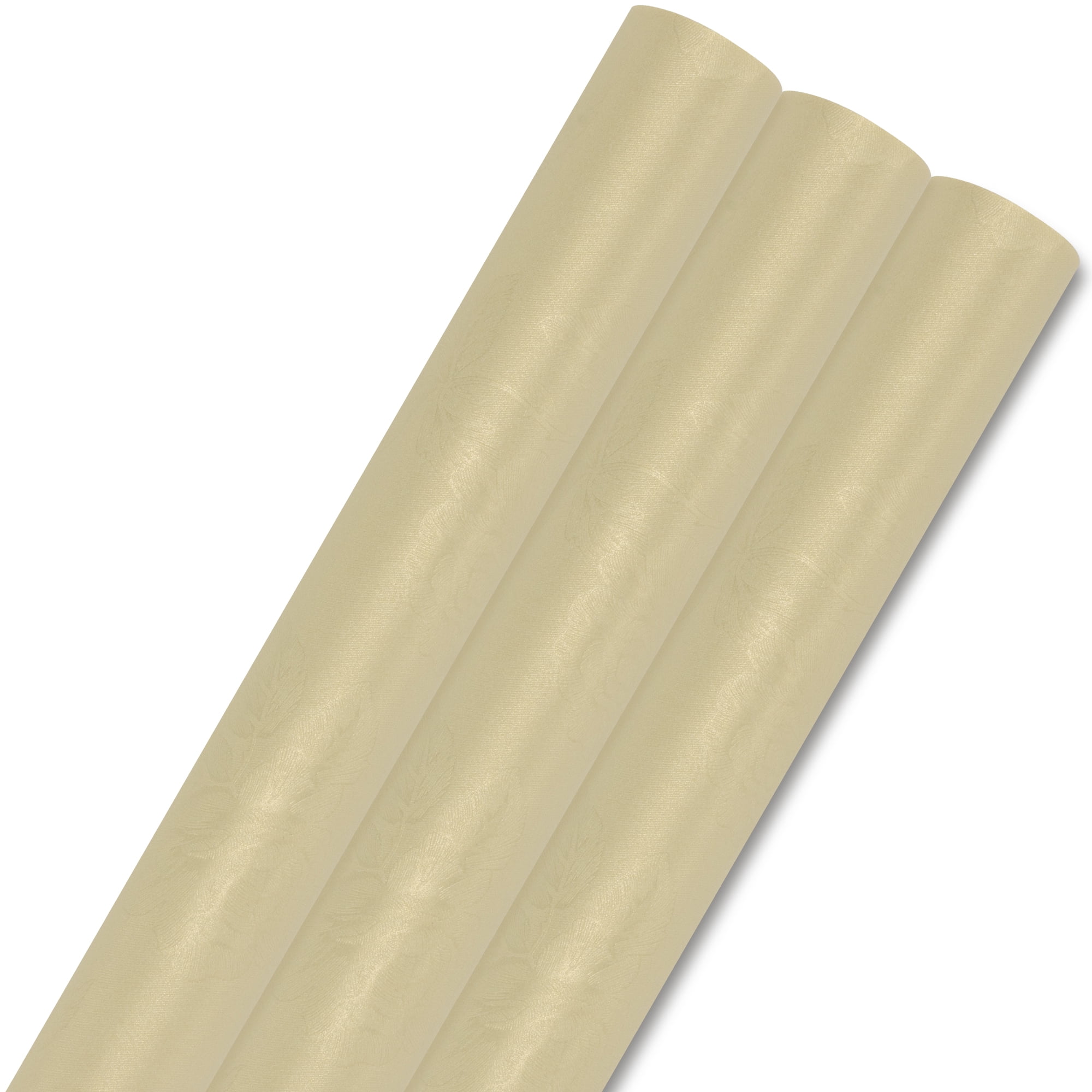 Unique Bargains Luxury Matte Gift Wrapping Paper with Rose Pattern Yellow 27.6" x 19.7"