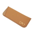 thumbnail image 1 of Unique Bargains Lychee Pattern Eyeglasses Case Portable Eyeglasses Storage 7"x2.95"x0.59" Brown, 1 of 5