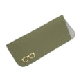 thumbnail image 1 of Unique Bargains Lychee Pattern Eyeglasses Case Portable Eyeglasses Storage Green, 1 of 5