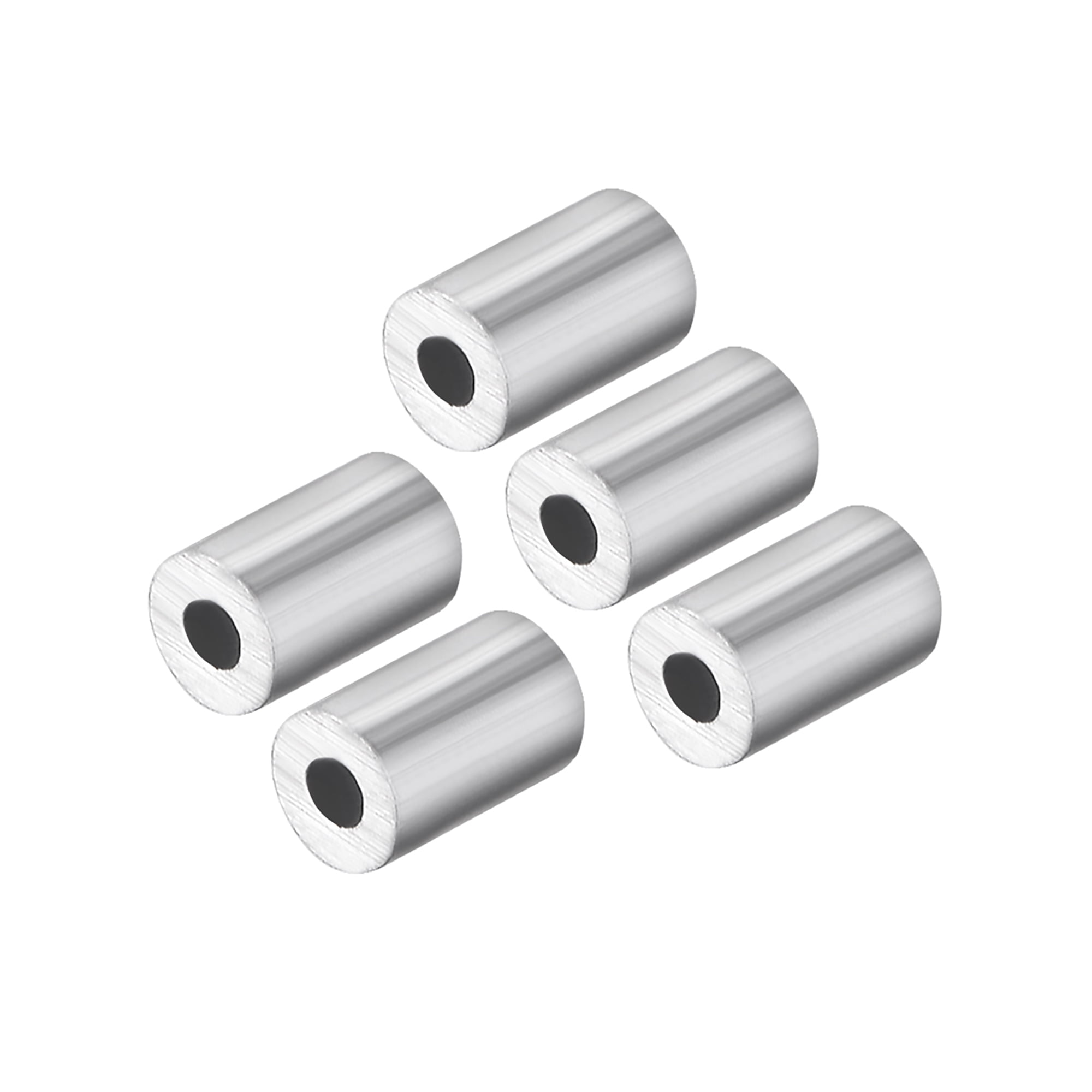 Wire Rope Button Stop Unique Bargains M1 Aluminum Sleeve Crimp Tool 1mm Steel Wire Rope ...