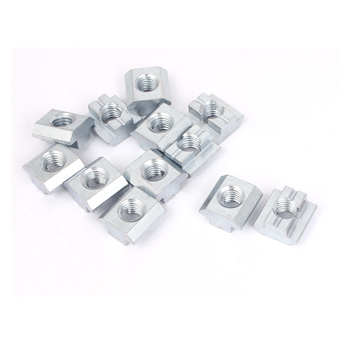 Rectangular Slot Nuts Unique Bargains M10 45 Series Metal T-slot Nut Sliding Block Slot Nuts ...