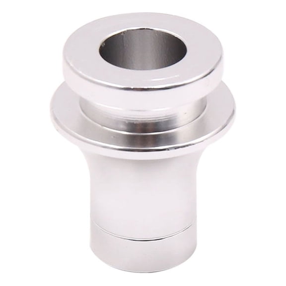 Unique Bargains M10 x 1.25mm Thread Silver Tone Car Gear Lever Shift Knob Boot Retainer Adapter