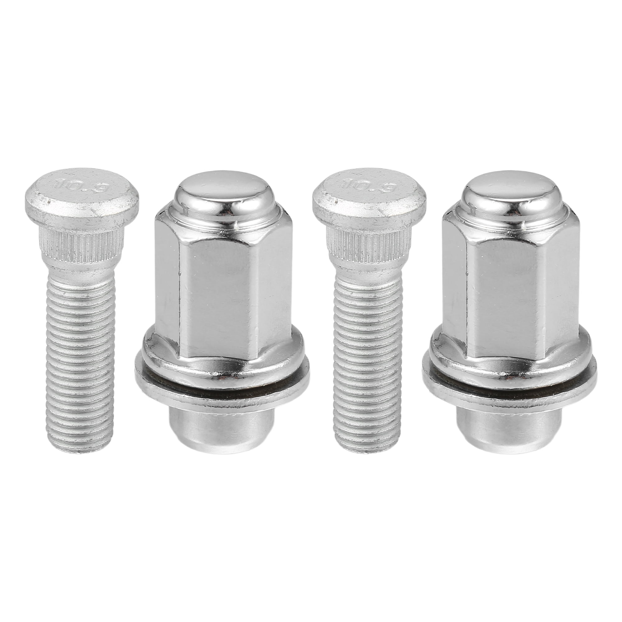 Unique Bargains M12-1.5 Wheel Stud Bolts for Toyota for Scion / Alloy Steel