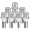 thumbnail image 1 of Unique Bargains M12 x 1.5 Wheel Bolts Taper 60° Taper Seat 17 mm Shank Wheel Bolts Lug Nuts Chrome Wheel Studs Set 8pcs, 1 of 6