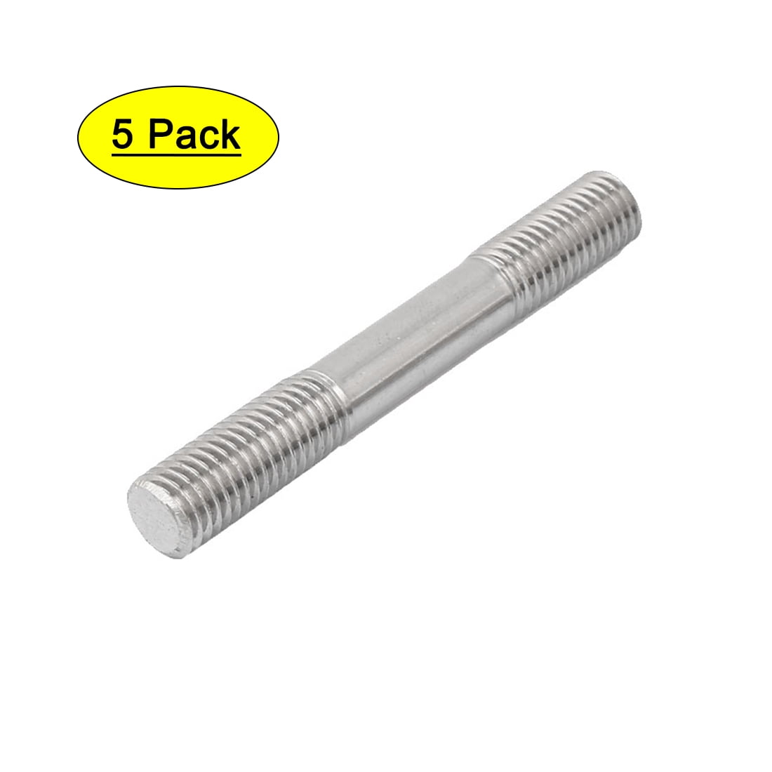 Unique Bargains M12 x 90mm 304 Stainless Steel Double End Thread Stud ...