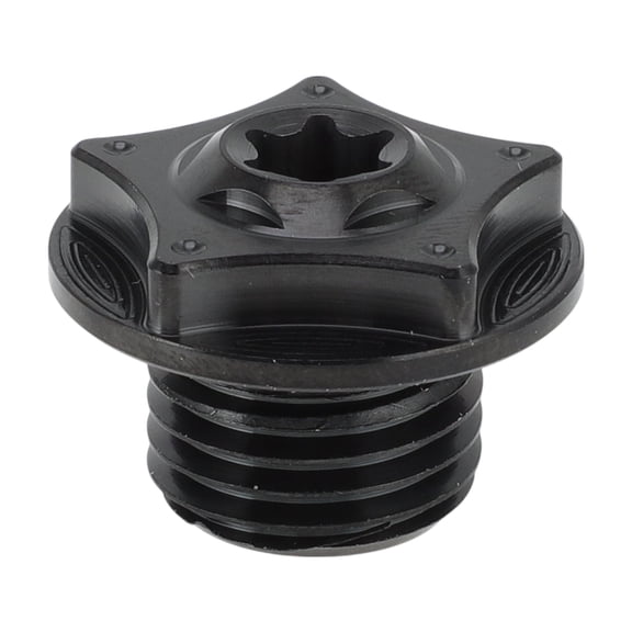 Unique Bargains M14*1.5 Oil Drain Plug Oil Pan Drain Bolt Screw Thread Repair Black 1 Pcs