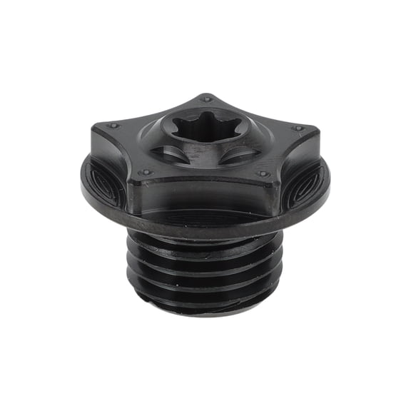 Unique Bargains M14*1.5 Oil Drain Plug Oil Pan Drain Bolt Screw Thread Repair Black 1 Pcs