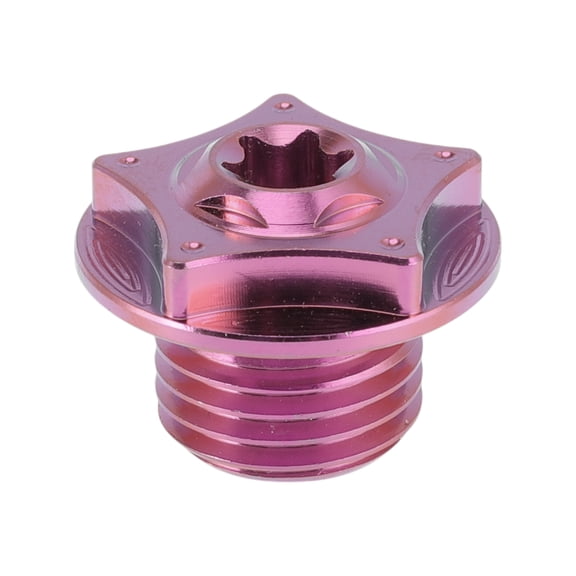 Unique Bargains M14*1.5 Oil Drain Plug Oil Pan Drain Bolt Screw Thread Repair Pink 1 Pcs