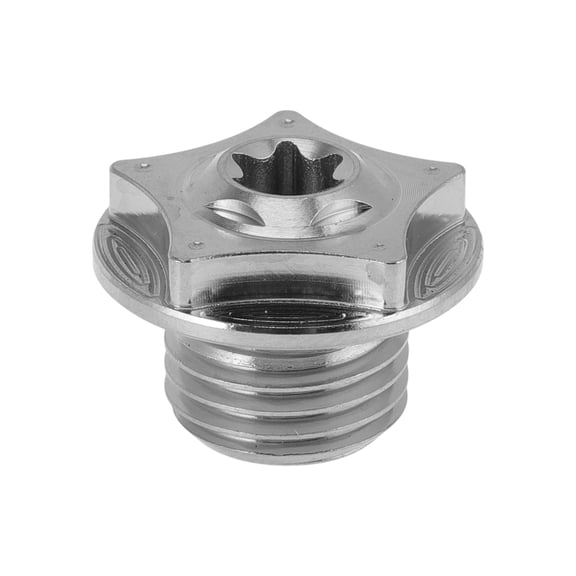 Unique Bargains M14*1.5 Oil Drain Plug Oil Pan Drain Bolt Screw Thread Repair True Color 1 Pcs