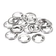 thumbnail image 1 of Unique Bargains M16 Washer 15.3mm I.D. 28mm O.D. Speed Clip Stainless Steel 20Pcs, 1 of 3