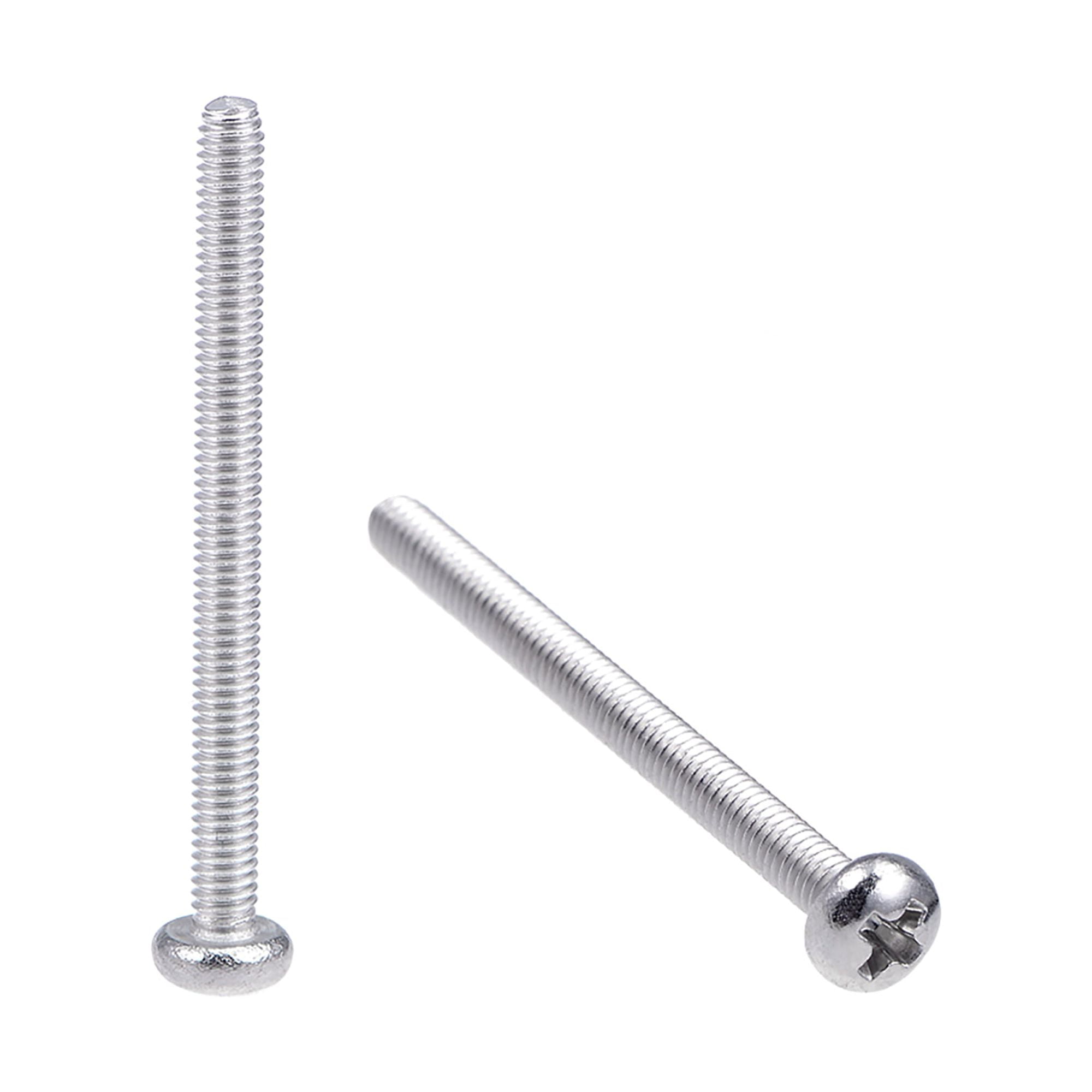 Unique Bargains M2.5x30mm Machine Screw Pan Phillips Head Screw ...