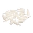 thumbnail image 1 of Unique Bargains M3 10+6mm F/M Nylon Hex Standoff Spacer Screws PCB Column White, 20Pcs, 1 of 5