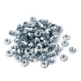 thumbnail image 1 of Unique Bargains M3 Female Thread Zinc Plated Kep Hex Nut 100Pcs, 1 of 1