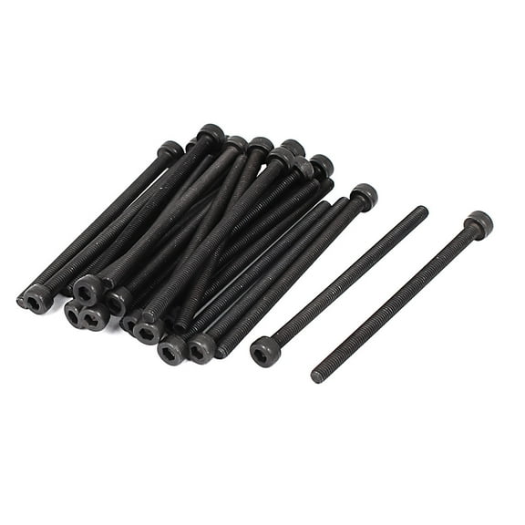 Unique Bargains M3 x 50mm Full Thread Hex Socket Cap Head Screws Bolts (25-pack)