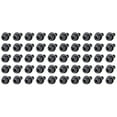 thumbnail image 1 of Unique Bargains M3 x 8mm Carbon Steel Phillips Pan Head Machine Screws Bolts Combine with Spring Washer and Plain Washers 50pc, 1 of 2