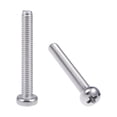 thumbnail image 1 of Unique Bargains M3x22mm Machine Screws Pan Phillips Cross Head Screw Fasteners Bolt 100Pcs, 1 of 3