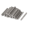 thumbnail image 1 of Unique Bargains M4 x 40mm 304 Stainless Steel Fully Threaded Rod Bar Studs Hardware 50Pcs, 1 of 6