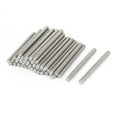 thumbnail image 1 of Unique Bargains M4 x 50mm 304 Stainless Steel Fully Threaded Rod Bar Studs Fasteners 50Pcs, 1 of 6