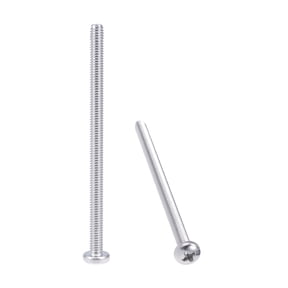 Unique Bargains M4x75mm Machine Screws Pan Phillips Cross Head Screw Fasteners Bolts 30Pcs