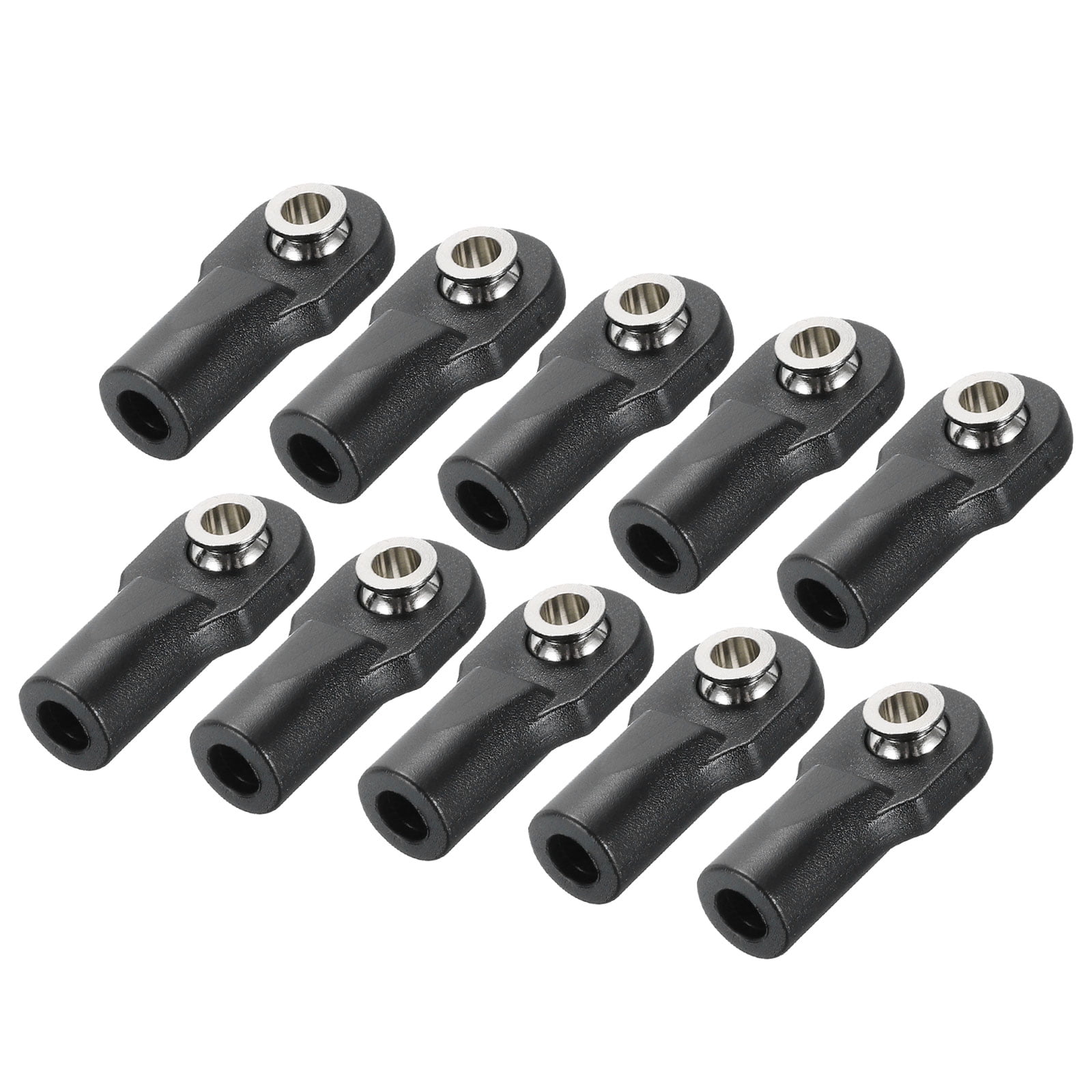 ShareGoo 10Pack M4 Plastic Tie Rod End Ball Joint Link Ball Head Holder Compatible with Traxxas TRX-4 Axial SCX10 HSP 90046 90047 1/10 RC Crawlers Car (25mm