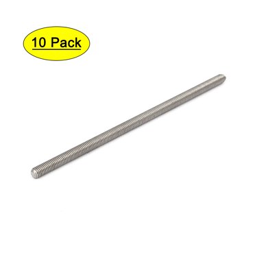 Metric Fine / Extra Fine Threaded Bar – 500mm Length, 4.8 Grade Steel, Self-Colour