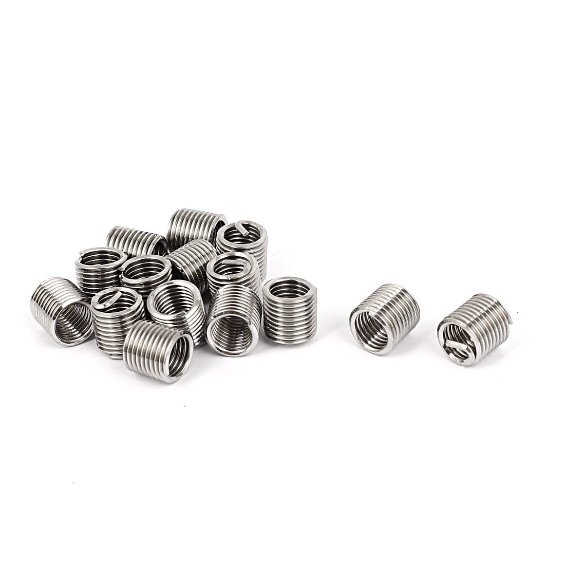 Unique Bargains M5x0.8x2D Type Free Running Wire Thread Repair Insert ...