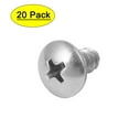 thumbnail image 1 of Unique Bargains M5x12mm 316 Stainless Steel Head Self Tapping Screws 20Pcs, 1 of 5