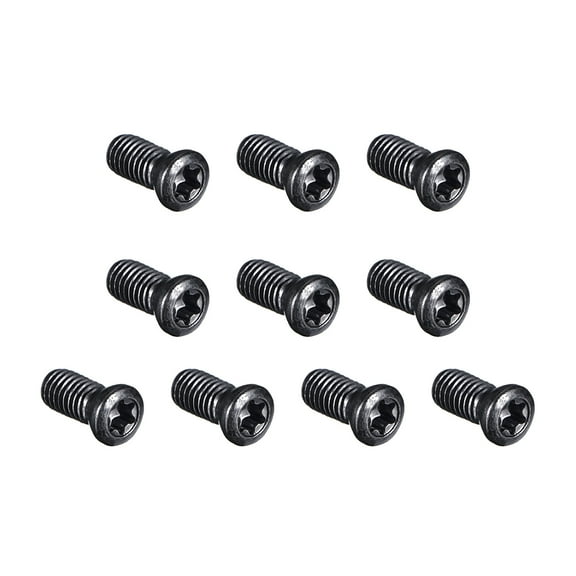 Unique Bargains M5x12mm Torx Screws For Replaces Carbide Insert CNC Lathe 10pcs