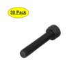 thumbnail image 1 of Unique Bargains M6 x 30mm Alloy Steel Internal Hex Drive Socket Cap Head Screw DIN912 30Pcs, 1 of 5