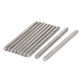 thumbnail image 1 of Unique Bargains M6 x 90mm 304 Stainless Steel Fully Threaded Rod Bar Studs Fastener 10Pcs, 1 of 6