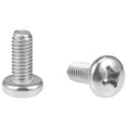 thumbnail image 1 of Unique Bargains M6x14mm Machine Screws Pan Phillips Cross Head Screw Bolts 10Pcs, 1 of 3
