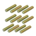 thumbnail image 1 of Unique Bargains M6x30mm Carbon Steel Zinc Plated Fully Threaded Rod 12pcs, 1 of 2