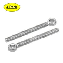 Unique Bargains M6x60mm 304 Stainless Steel Machine Shoulder Lift Eye Dag Rigging 4pcs