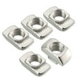 thumbnail image 1 of Unique Bargains M8 Sliding T Slot Nuts for 4545 Series Aluminum Extrusion Profile 5 Pcs, 1 of 4