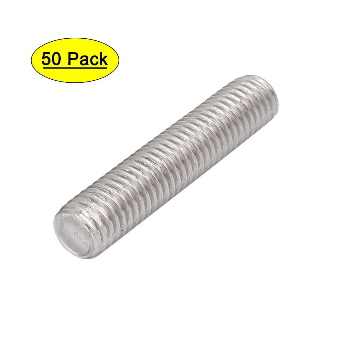 Unique Bargains M8 x 40mm 304 Stainless Steel Fully Threaded Rods Bar