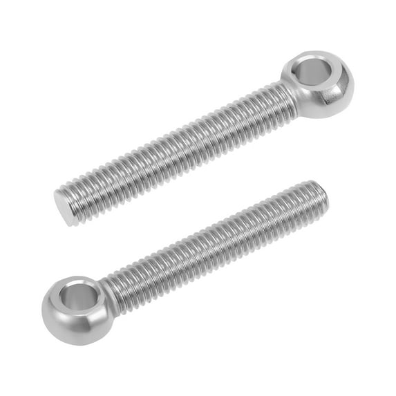 Unique Bargains M8x50mm Machinery Shoulder Lifting Eye Bolt Metric Thread 2pcs