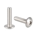 thumbnail image 1 of Unique Bargains Machine Screws, M5x20mm Phillips Screw, 304 Stainless Steel, Fasteners Bolts 20Pcs, 1 of 3